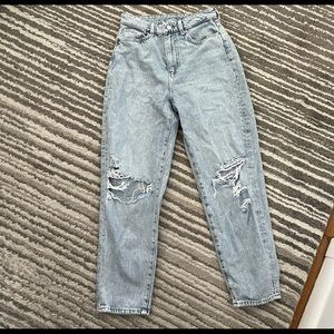 h&m loose mom jeans